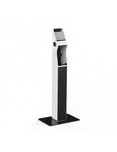 PEDESTAL PISO PARA TABLET KIOSCO / ANTIRROBO/ ESPACIO PARA IMPRESORA (NO INCLUYE TABLET NI IMPRESORA)