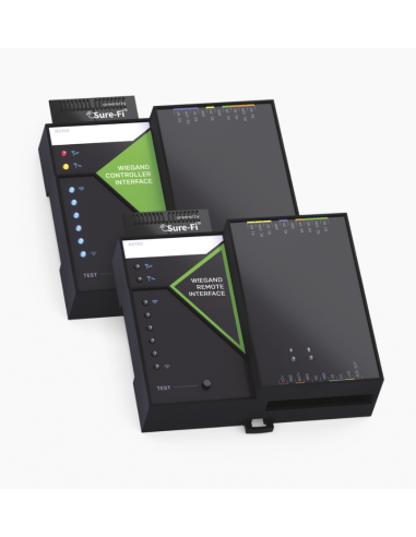 Convertidor de lectora para control de acceso (cableado a inalámbrico) / 1 Wiegand / 2 Relevadores