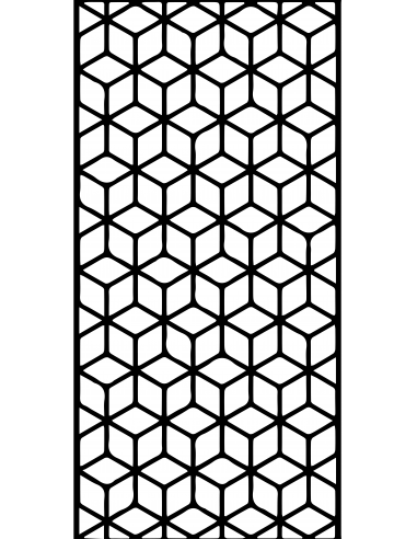 Celosía cubos 1.22m x 2.44m